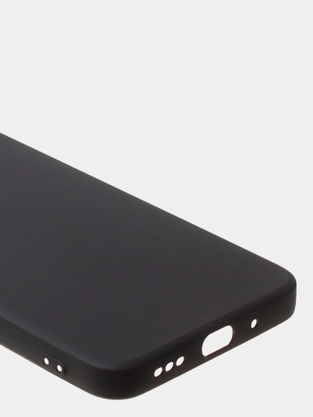 Черный чехол для Redmi 9A матовый, с дополнительной защитой камеры