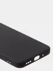 Черный чехол для Redmi 9A матовый, с дополнительной защитой камеры