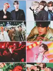 Оранжевый наклейки BTS, K-POP