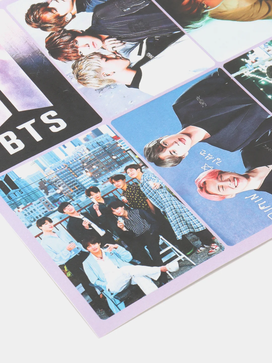 Оранжевый наклейки BTS, K-POP