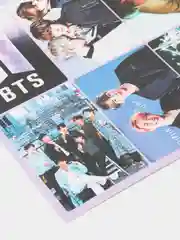 Оранжевый наклейки BTS, K-POP