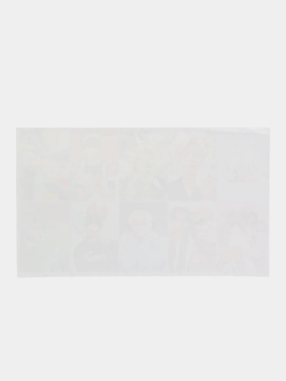 Красный наклейки BTS, K-POP