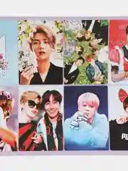 Красный наклейки BTS, K-POP