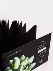 Блокнот для графики Малевичъ GrafArt, Total Black, 150 г/м, 15 х 10 см, 40 л