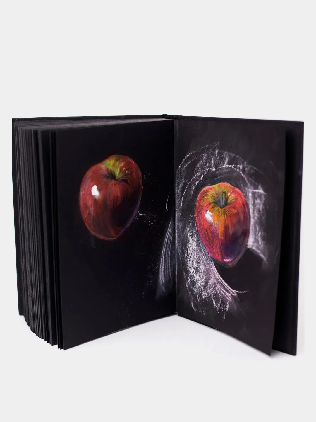 Папка с бумагой для сухих техник Малевичъ Graf'Art, black, 150 г/м, А4, 25 л