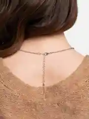Серебряный цепочка на шею