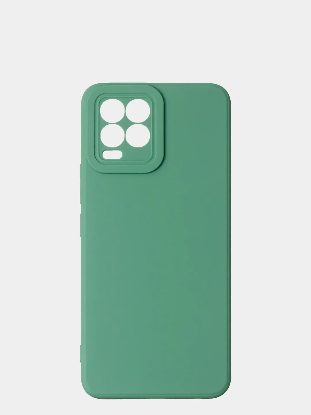 Зеленый чехол для Redmi 9A матовый, с дополнительной защитой камеры