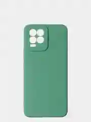 Зеленый чехол для Redmi 9A матовый, с дополнительной защитой камеры