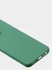 Зеленый чехол для Redmi 9A матовый, с дополнительной защитой камеры