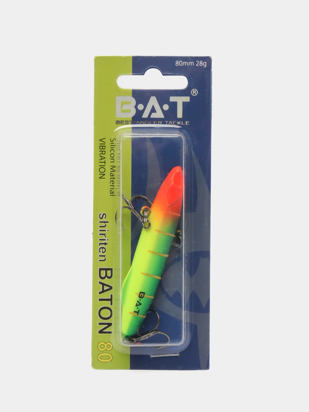 Бирюзовый ратлин BAT Baton, 80 мм
