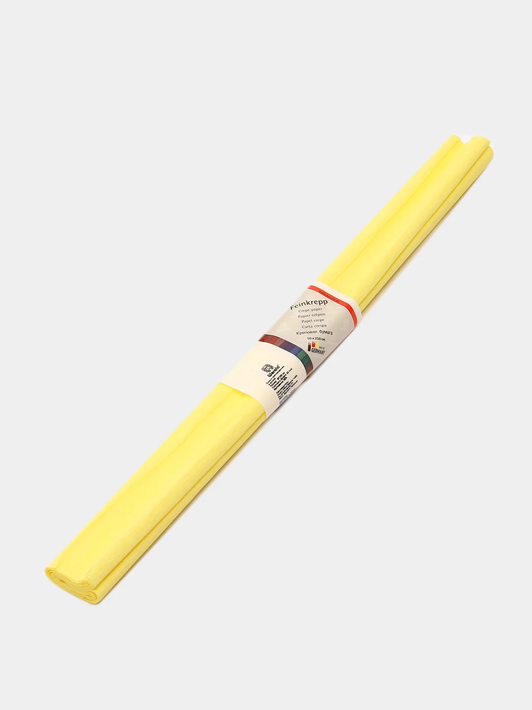 Бумага для творчества Werola, лимонная, 50 x 250 см