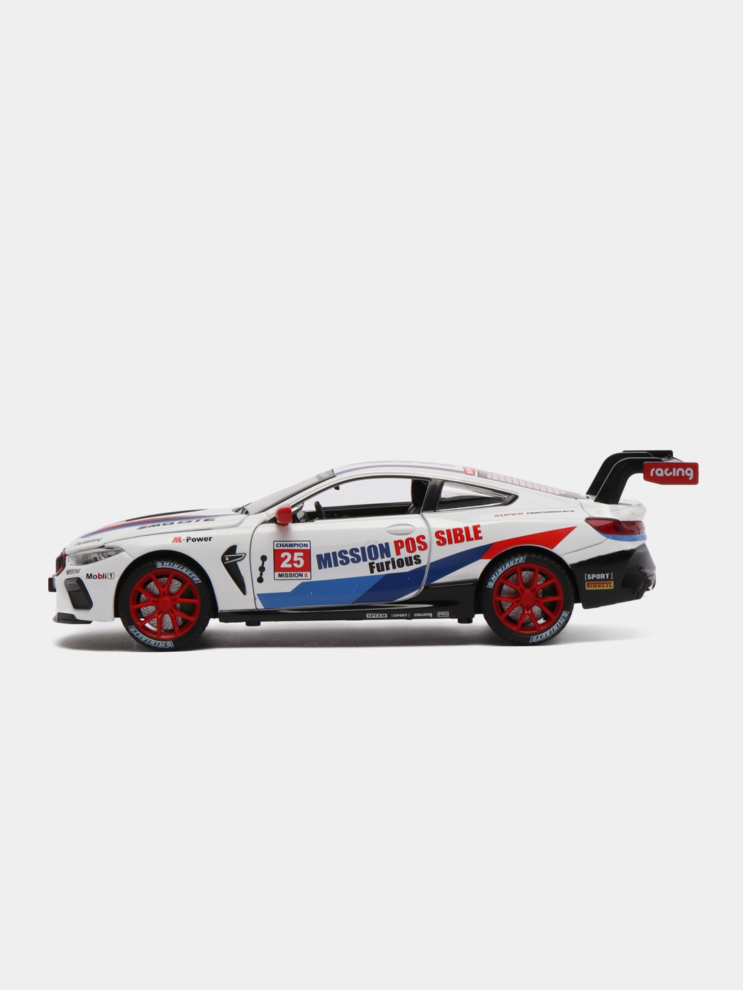 Машина металлическая Mini Auto 1:24 BMW M8 GTE DC24232 купить по цене 1590  ₽ в интернет-магазине KazanExpress