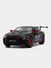 Черный машина металлическая Mini Auto 1:24 BMW M8 GTE DC24232