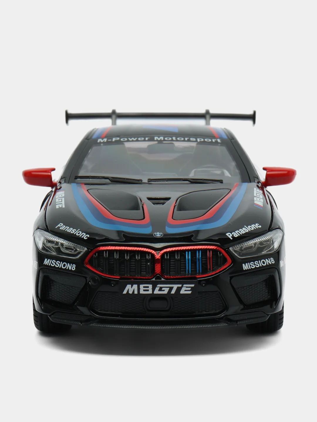 Черный машина металлическая Mini Auto 1:24 BMW M8 GTE DC24232