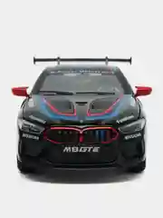 Черный машина металлическая Mini Auto 1:24 BMW M8 GTE DC24232