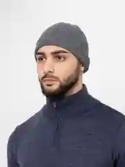 Угольный мужская шапка бини