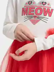 Коралловый платье для девочки, с длинным рукавом, 3-7 лет