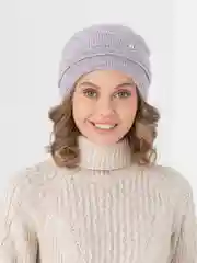 Ледяной женская вязаная шапка на флисовом подкладе Амира
