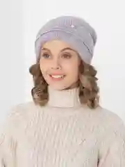 Ледяной женская вязаная шапка на флисовом подкладе Амира