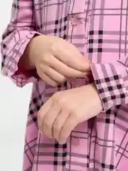 Розовый платье для девочки с длинным рукавом, 3 - 7 лет
