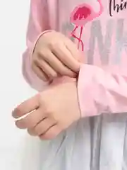 Серый платье для девочки, с длинным рукавом, 3-7 лет