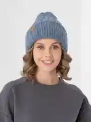 Индиго шапка  женская двухслойная Бетта