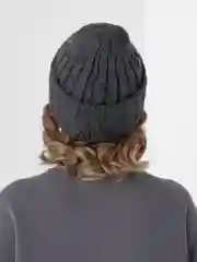 Угольный шапка  женская двухслойная Бетта