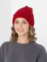 Красный шапка женская "Зара"