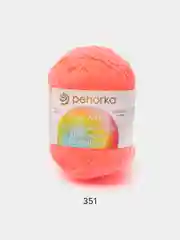 Коралловый пряжа Пехорка Детская Новинк 100% акрил 50г 200м