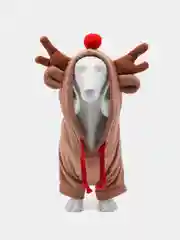 Новогодний костюм для собак и кошек "Олень", толстовка рождественская
