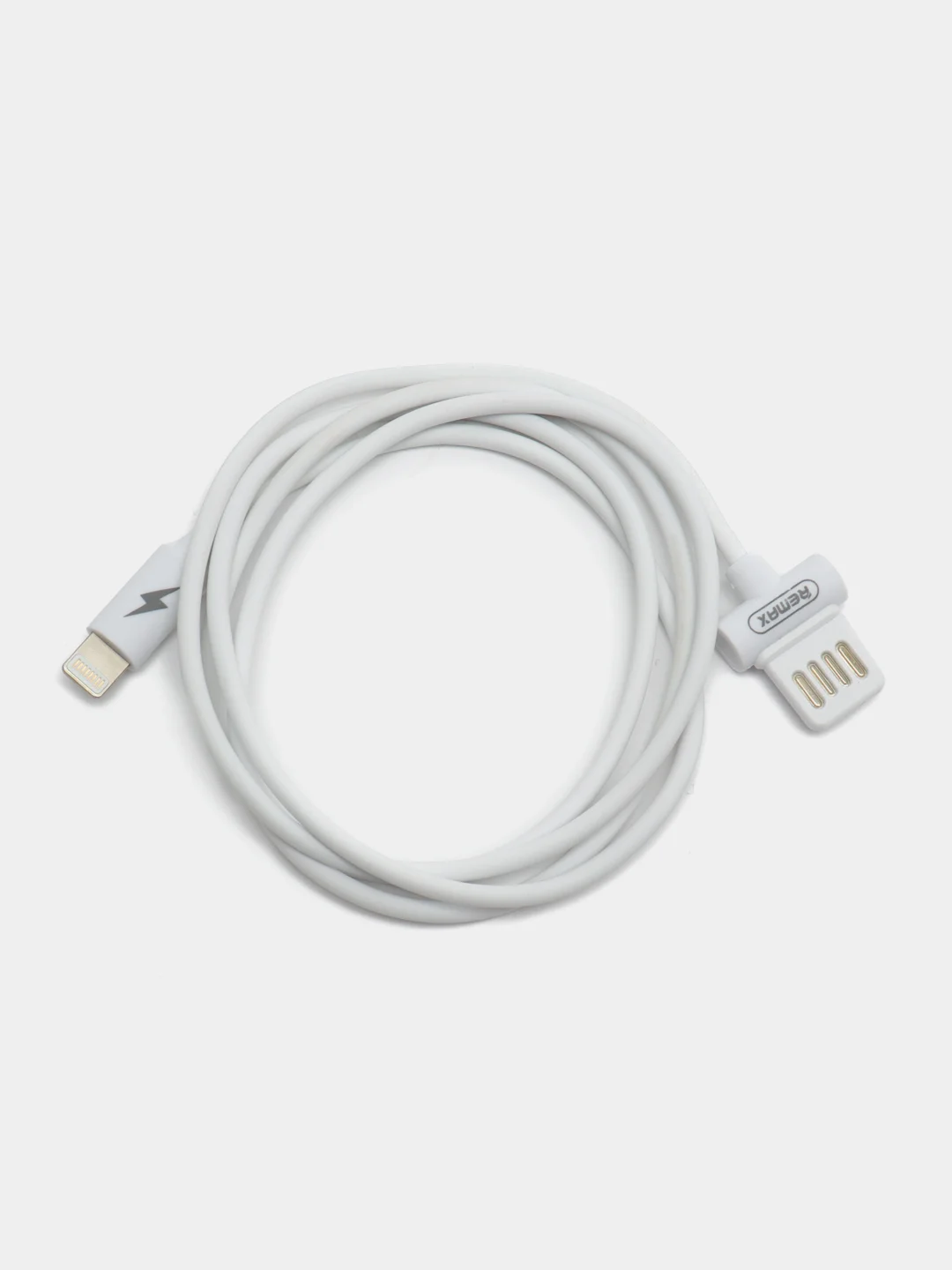 Белый usb-кабель Remax RC-082i, 8 pin, 1.0 м