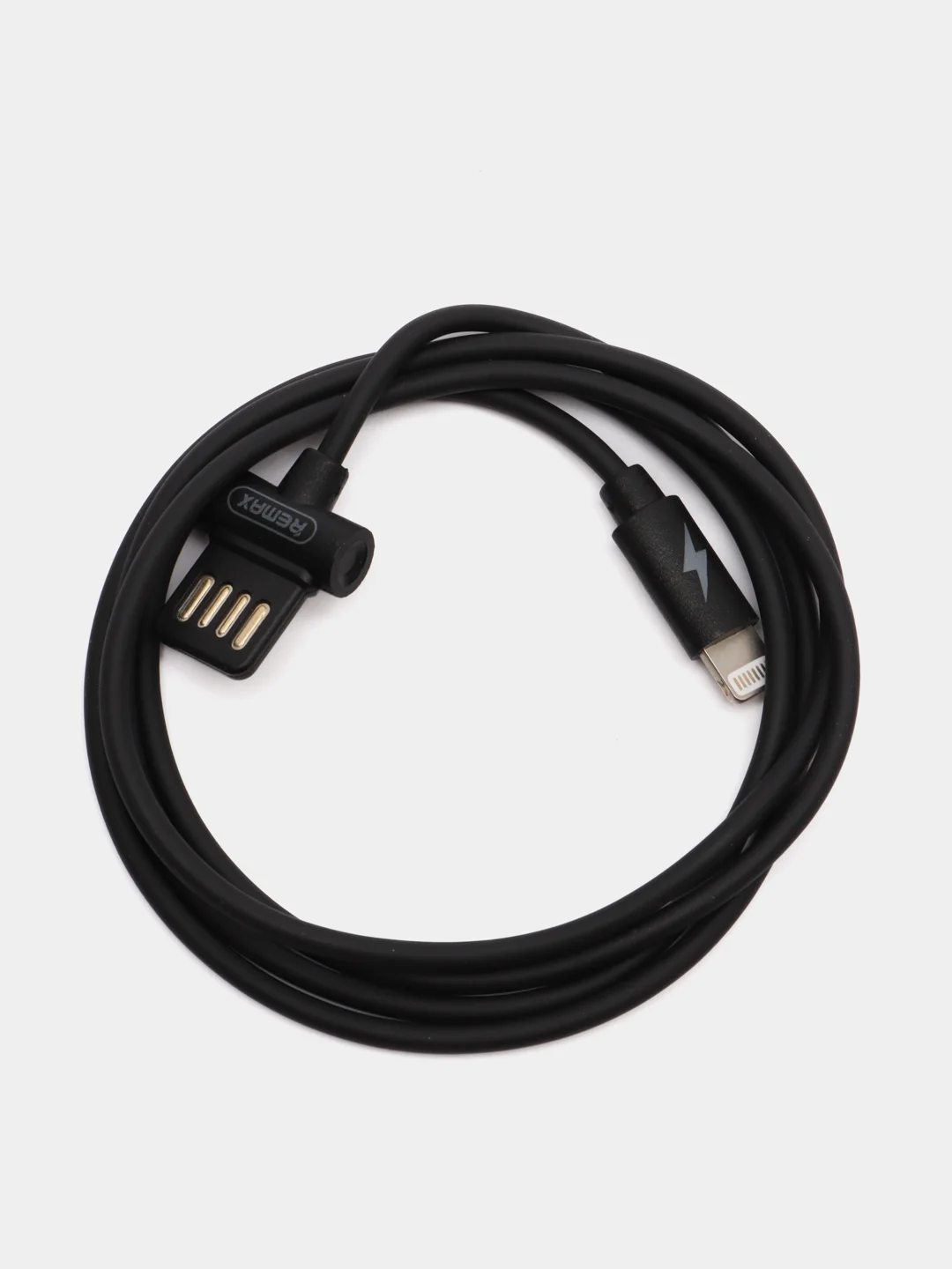 Черный usb-кабель Remax RC-082i, 8 pin, 1.0 м