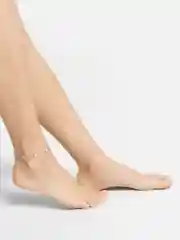 Белый браслет на ногу, с жемчугом