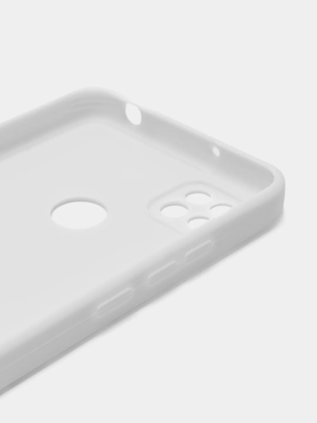 Белый чехол Xiaomi Redmi 9C, Redmi 9C NFC, Redmi 10A (Редми 9С 9С НФС 10А)прозрачный силиконовый