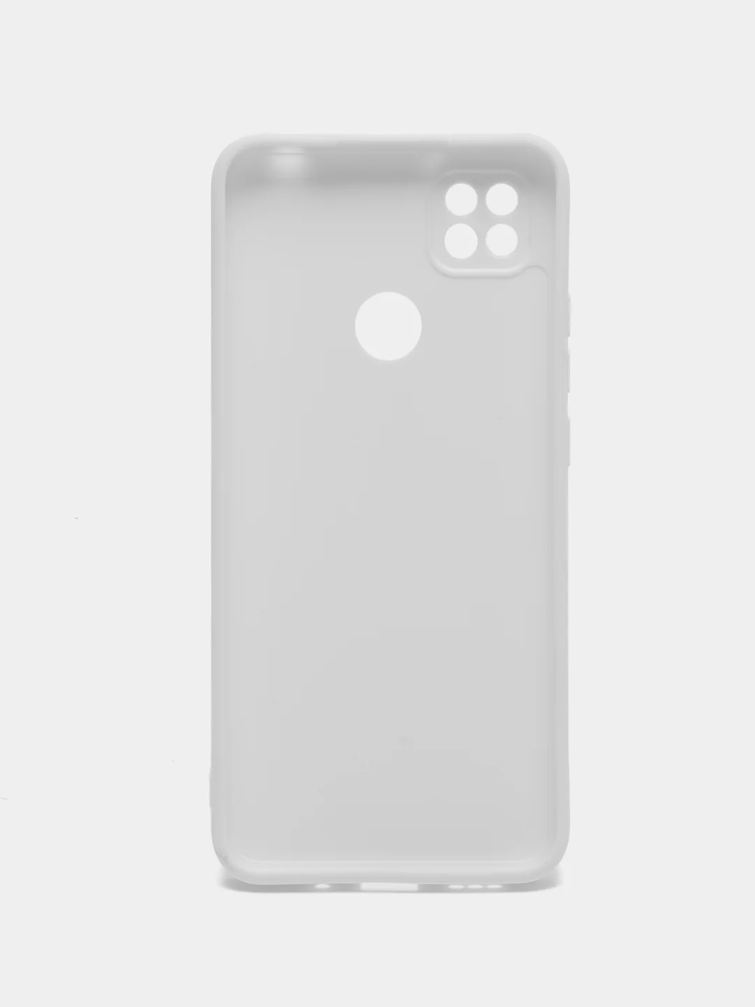 Белый чехол Xiaomi Redmi 9C, Redmi 9C NFC, Redmi 10A (Редми 9С 9С НФС 10А)прозрачный силиконовый