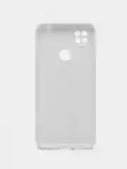 Белый чехол Xiaomi Redmi 9C, Redmi 9C NFC, Redmi 10A (Редми 9С 9С НФС 10А)прозрачный силиконовый