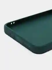 Тёмно-зелёный чехол Xiaomi Redmi 9C, Redmi 9C NFC, Redmi 10A (Редми 9С 9С НФС 10А)прозрачный силиконовый