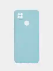 Голубой чехол Xiaomi Redmi 9C, Redmi 9C NFC, Redmi 10A (Редми 9С 9С НФС 10А)прозрачный силиконовый