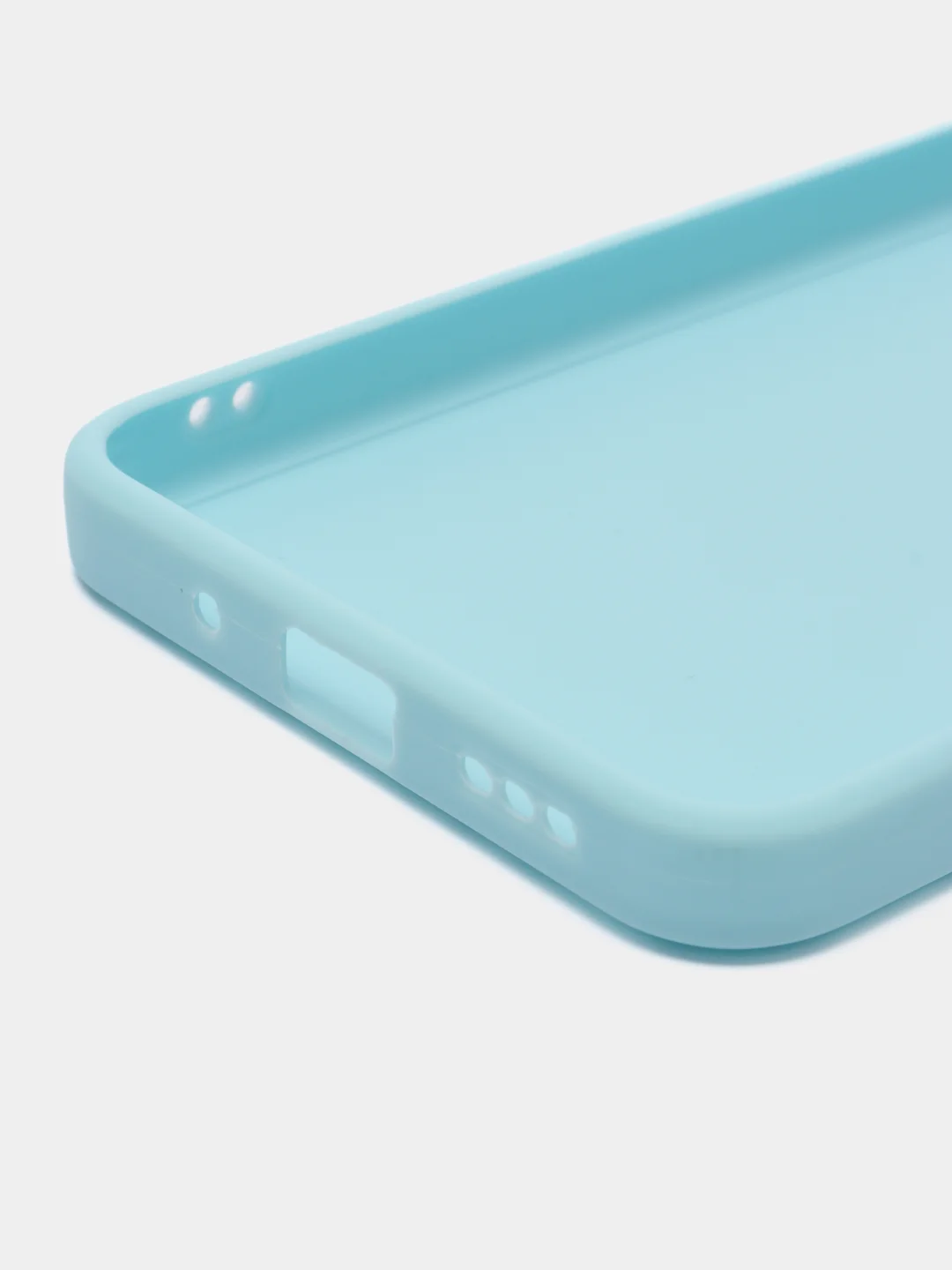 Голубой чехол Xiaomi Redmi 9C, Redmi 9C NFC, Redmi 10A (Редми 9С 9С НФС 10А)прозрачный силиконовый