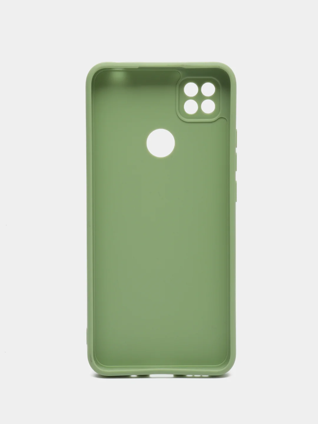 Зеленый чехол Xiaomi Redmi 9C, Redmi 9C NFC, Redmi 10A (Редми 9С 9С НФС 10А)прозрачный силиконовый