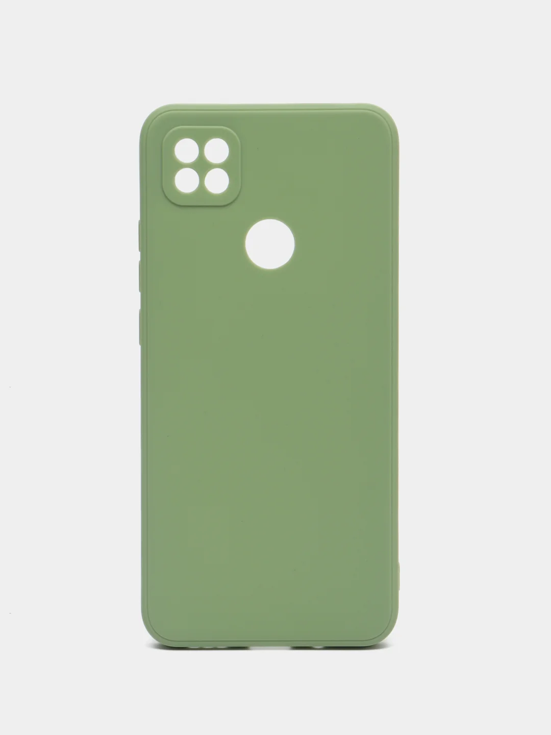 Зеленый чехол Xiaomi Redmi 9C, Redmi 9C NFC, Redmi 10A (Редми 9С 9С НФС 10А)прозрачный силиконовый