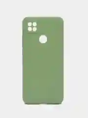 Зеленый чехол Xiaomi Redmi 9C, Redmi 9C NFC, Redmi 10A (Редми 9С 9С НФС 10А)прозрачный силиконовый