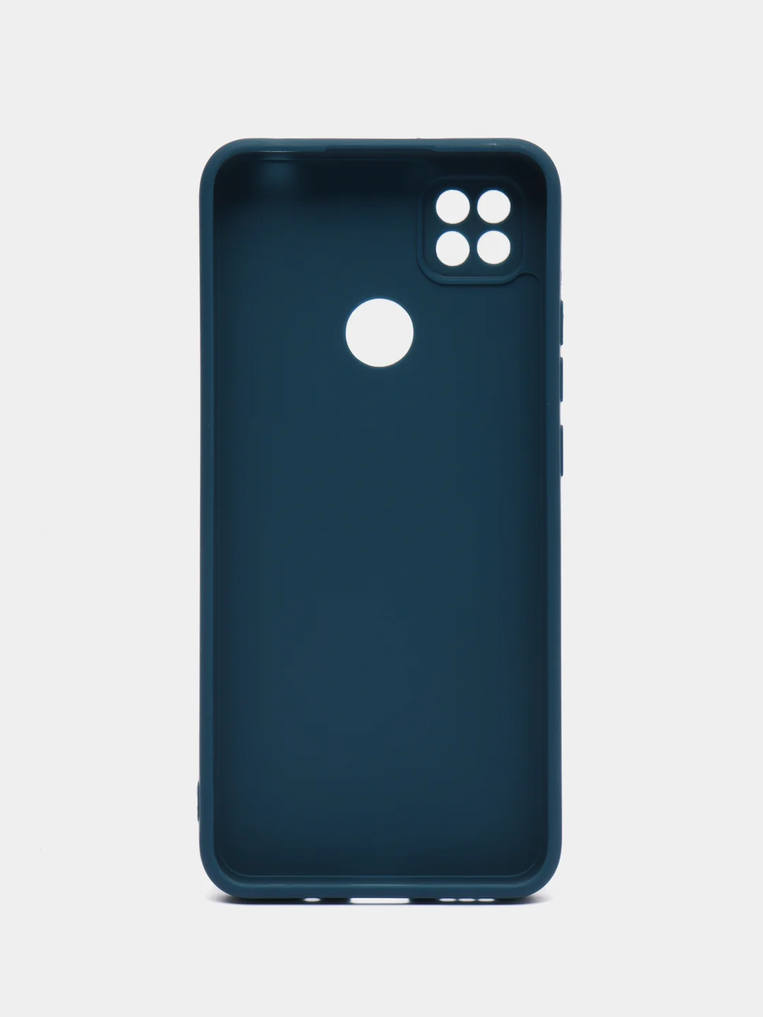 Синий чехол Xiaomi Redmi 9C, Redmi 9C NFC, Redmi 10A (Редми 9С 9С НФС 10А)прозрачный силиконовый