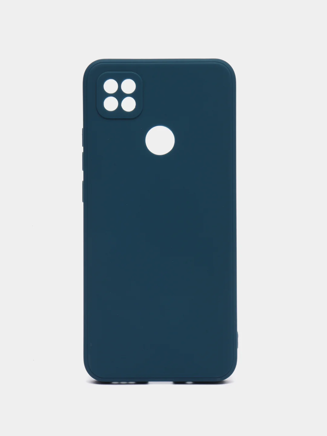 Синий чехол Xiaomi Redmi 9C, Redmi 9C NFC, Redmi 10A (Редми 9С 9С НФС 10А)прозрачный силиконовый