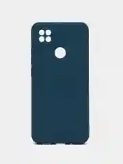 Синий чехол Xiaomi Redmi 9C, Redmi 9C NFC, Redmi 10A (Редми 9С 9С НФС 10А)прозрачный силиконовый