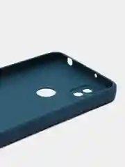 Синий чехол Xiaomi Redmi 9C, Redmi 9C NFC, Redmi 10A (Редми 9С 9С НФС 10А)прозрачный силиконовый