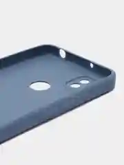 Синий меланж чехол Xiaomi Redmi 9C, Redmi 9C NFC, Redmi 10A (Редми 9С 9С НФС 10А)прозрачный силиконовый
