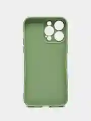 Зеленый чехол для iPhone 14 / 14 Pro / 14 Plus / 14 Pro Max (айфон 14) силиконовый