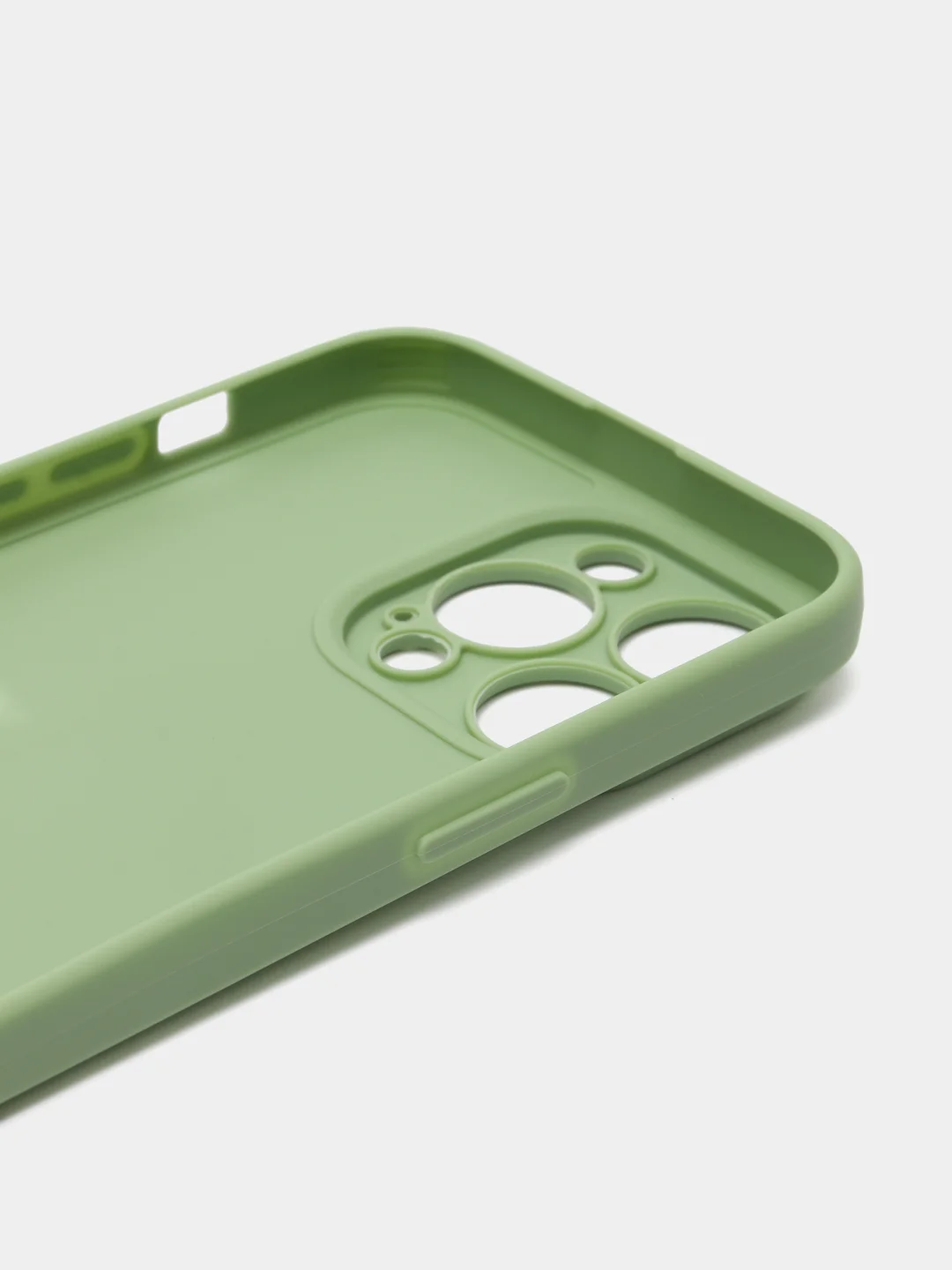 Зеленый чехол для iPhone 14 / 14 Pro / 14 Plus / 14 Pro Max (айфон 14) силиконовый