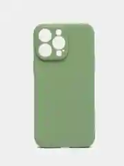Зеленый чехол для iPhone 14 / 14 Pro / 14 Plus / 14 Pro Max (айфон 14) силиконовый